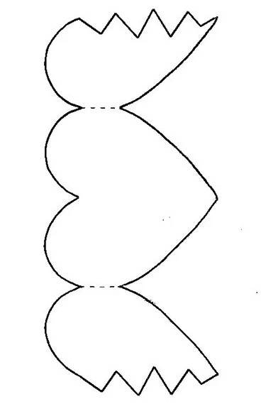 the shape of a flower that has been cut out to make it look like an egg