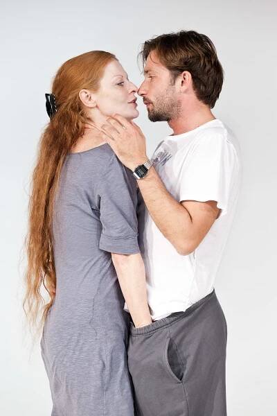 Christiane von Poelnitz und Lucas Gregorowicz in "Lieber schön"