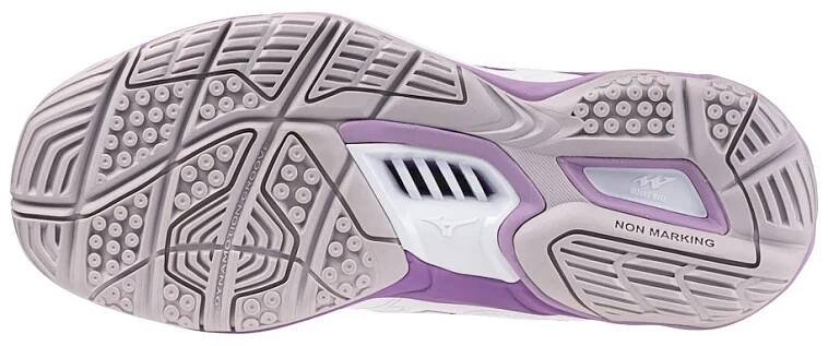 Dámská sálová obuv Mizuno  Wave Phantom 3 White/Patrician Purple/Quince