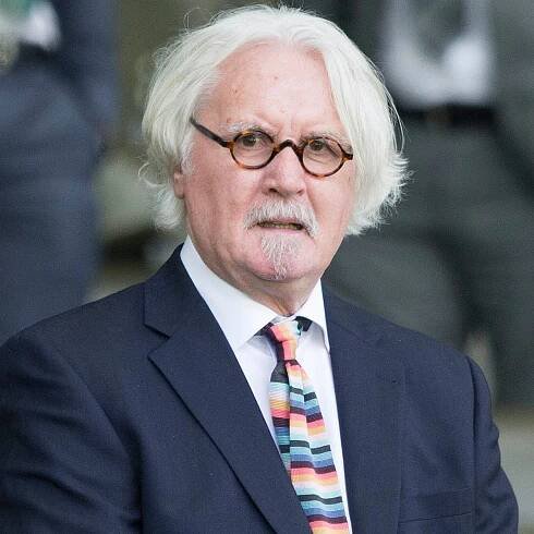 Sir Billy during a Celtic and Dunfermline football game in 2019. Pic: PA