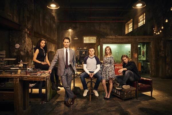 Nesta Cooper, Eric McCormack, Jared Abrahamson, MacKenzie Porter, Reilly Dolman - Cestovatelé časem - Promo