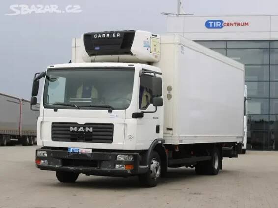MAN TGL 12.210,HYDRAULICKÉ ČELO,CARRIER SUPRA850Mt