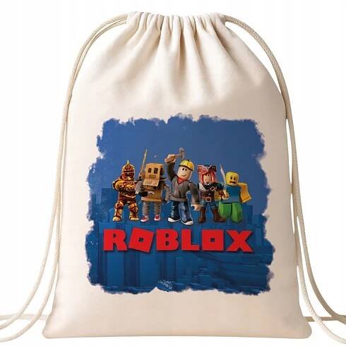 Batoh z bavlny Roblox pro fanoušky hry hráčů Dárek
