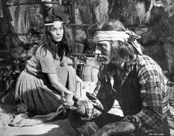 Apač - Z filmu - Jean Peters, Burt Lancaster