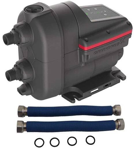 Grundfos Set domácí samonasávací vodárny SCALA2 (model 2) 3-45 A, Qmax= 4,6 m3/h, Hmax= 45 m, 1", 230 V, 550 W a 2 ks připojovacích hadic G1" x G1"
