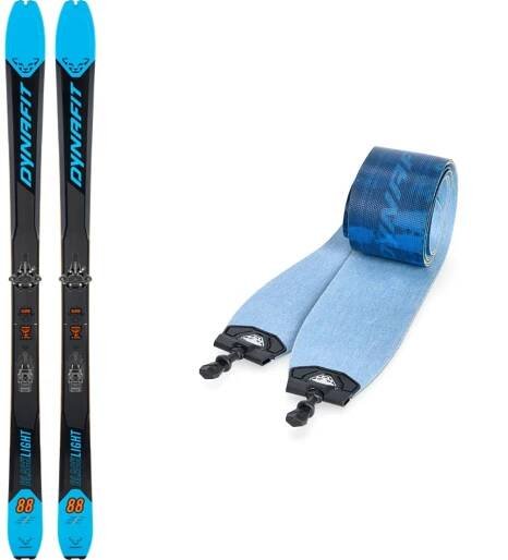 Skialpové lyže DYNAFIT Blacklight 88 Frost s pásy Speedskin Blacklight