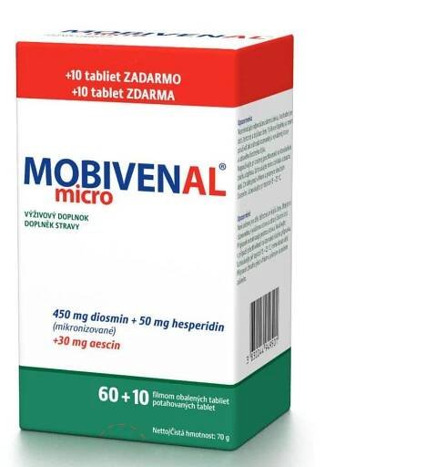 Mobivenal micro 60 + 10 tablet
