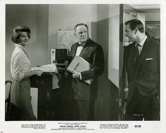 Lois Maxwell, Bernard Lee, Sean Connery - Srdečné pozdravy z Ruska - Fotosky