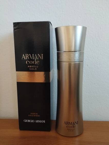 Armani Code Absolu Gold (Parfum 110ml - extrémně vzácná)