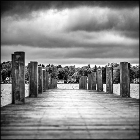 Pier near Lucille Ball Memorial Park, Celeron, NY ©2023 Brent Miller Photography