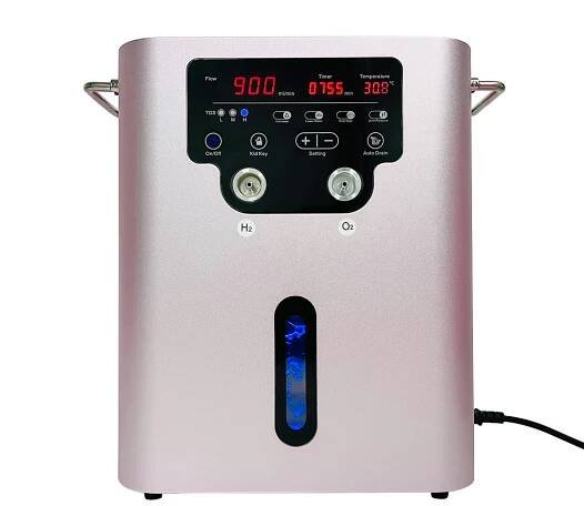 900ml/min Hydrogen Oxygen Generator H2 O2 Inhaler Machine