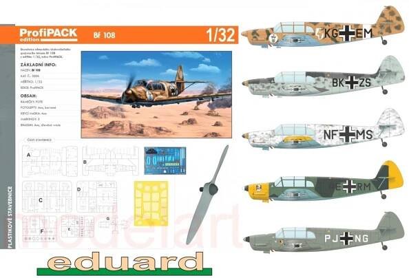 Messerschmitt Bf 108 Taifun (ProfiPACK), 1:32, 003/3006