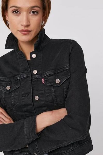 Džínová bunda Levi's 29945.0070 černá