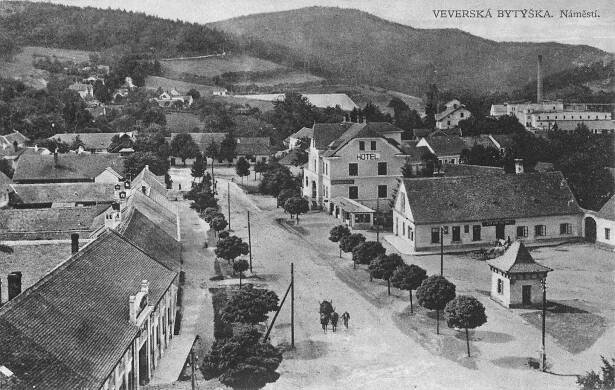 Veverská bítýška - Města a městečka