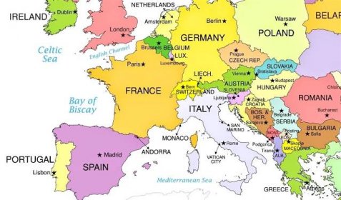 Vatikán mapě země - Vatikán, město, země, mapa (Jižní Evropa - Evropa)