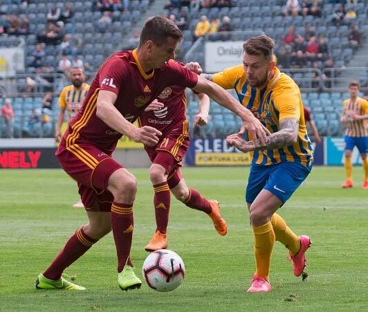SFC Opava - Dukla Praha 3:2, sobota 11. května 2019.