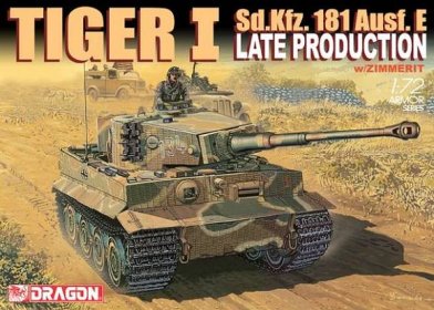 1:72 Sd.Kfz.181 Ausf.E Tiger I Late Production w/Zimmerit