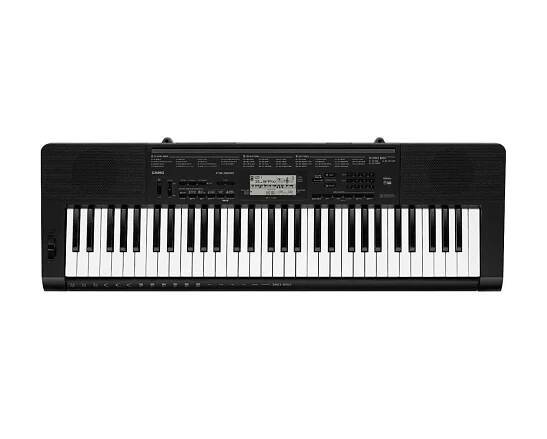 Casio CTK-3500 - Klávesy s dynamikou úhozu