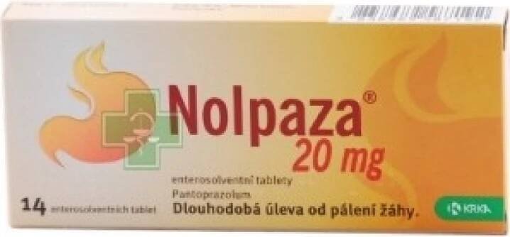 NOLPAZA POR 20MG TBL ENT 14