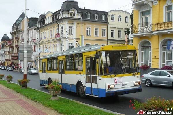 Trolejbusy Škoda 14 Tr v Mariánských Lázních (1974-2019) - Dopraváček 