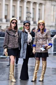 Street Style Outside Chanel - Paris Fashion Week SS20 - FunkyForty
