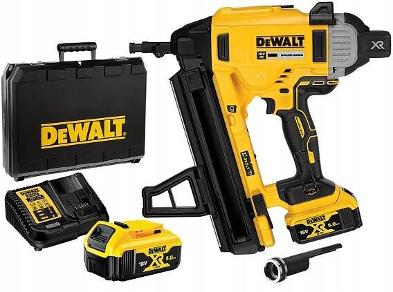 Akumulátorová hřebíkovačka na betonu DeWalt DCN890P2 kufr TSTAK 18V