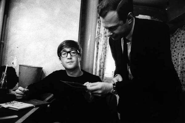 John Lennon and Brian Epstein holiday in Barcelona, Spain
