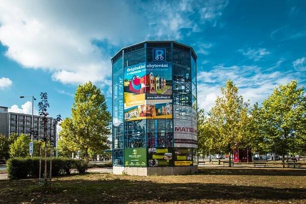 Automatická kolárna BIKETOWER, Hradec Králové, Futurum - EKOCHEM94 s.r.o