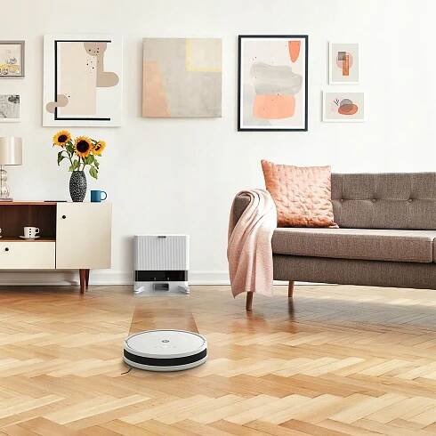 Uklízecí robot iRobot Roomba Combo Essential 2 + samočisticí stanice bílá Filtr wysokowydajny