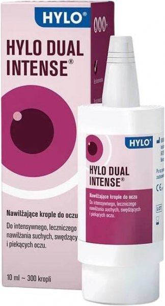 Hylo Dual Intense Zvlhčující oční kapky 10 ml