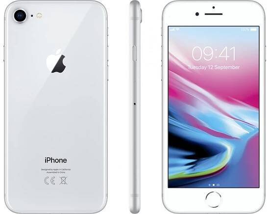 Apple iPhone 8, stříbrná