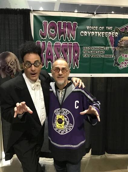 John Kassir voice of the Crypt Keeper
