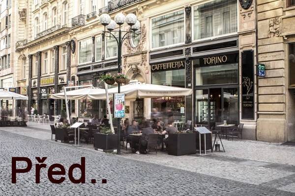 Terasa se shrnovací střechou pro restauraci | Plas.cz