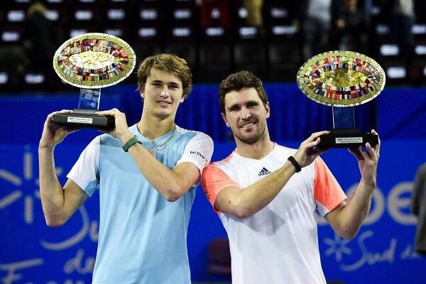 Themen der Woche SPORT Bilder des Tages SPORT Alexander und Mischa Zverev Ger gewinnen