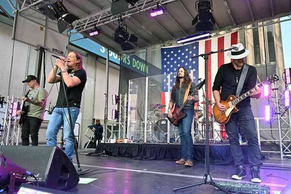 3 Doors Down performing in New York in 2023