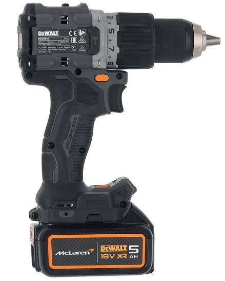 Aku kombo sada DeWALT DCK200MP2T-QW McLAREN, 2x 5,0 Ah 18V XR