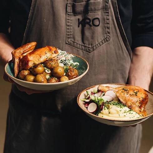 Přehled obchodů | KRO KITCHEN Bistro & Rotisserie | Ulice Vinohradská, Praha