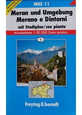 Meran und Umgebung mapa rakouské Alpy a Dolomity od 161 Kč - Heureka.cz