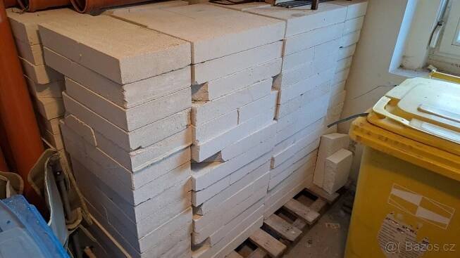 Příčkovka Ytong 75×499×249 mm - 250ks, celé a zlamané