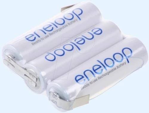 Baterie Sanyo Eneloop AA 2000mAh HR 3UTGB, BK-3MCCE- 3,6V - páskové vývody Sanyo / Panasonic
