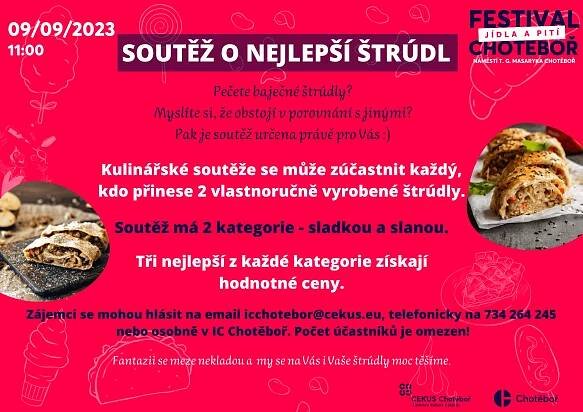 SOUTĚŽ O NEJLEPŠÍ ŠTRÚDL