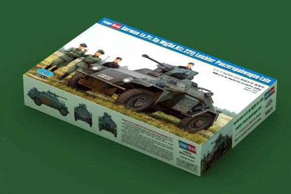 1:35 German Le.Pz.Sp.Wg. (Sd.Kfz. 221) Leichter Panzerspähwagen-Late
