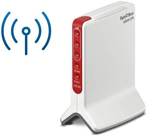 FRITZ!Box 6820 LTE bezdrátový router Gigabit Ethernet Jednopásmový (2,4 GHz) 4G Bílá
