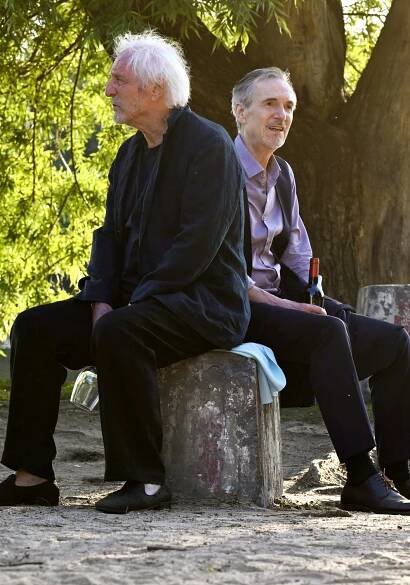 Günther Maria Halmer, Stephan Bissmeier - Trapps Sommer - Z filmu