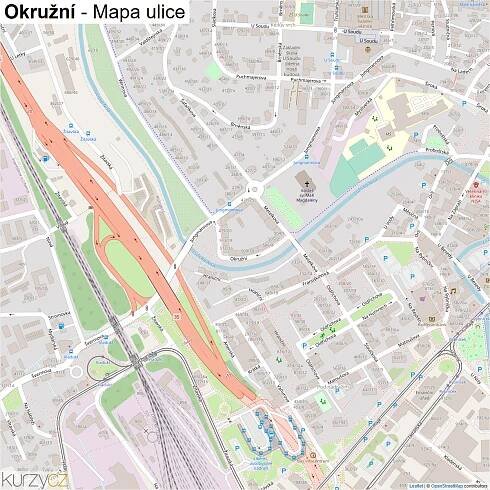 Okružní - mapy | Kurzy.cz