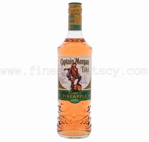 Captain Morgan Tiki Mango Pineapple Flavour Rum 700ml 70cl 0.7L