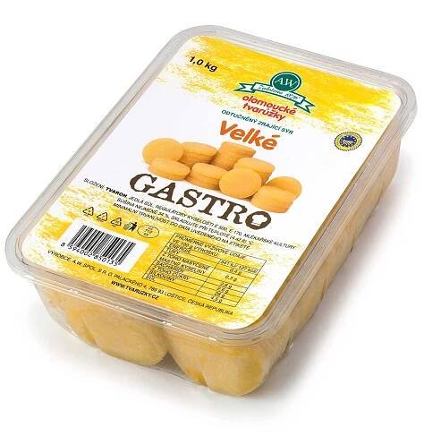 Olomoucké tvarůžky Velké gastro 1000 g - Tvarůžky