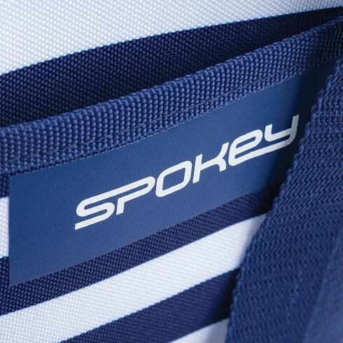 Spokey ACAPULCO Termo taška malá, pruhy - námořnická modrá, 39 x 15 x 27 cm | eberry.cz