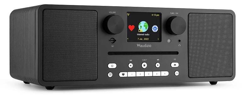 Naples Digital Music System CD/BT/DAB+/Internet Black