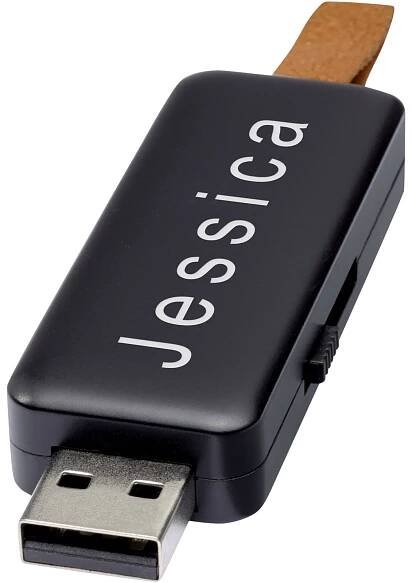 Obrázky: Svítící USB flash disk s kapacitou 4 GB černý, Obrázek 3